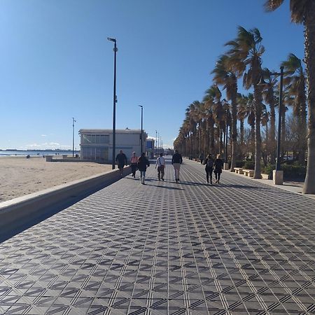 Habitacion En La Playa Valencie Exteriér fotografie