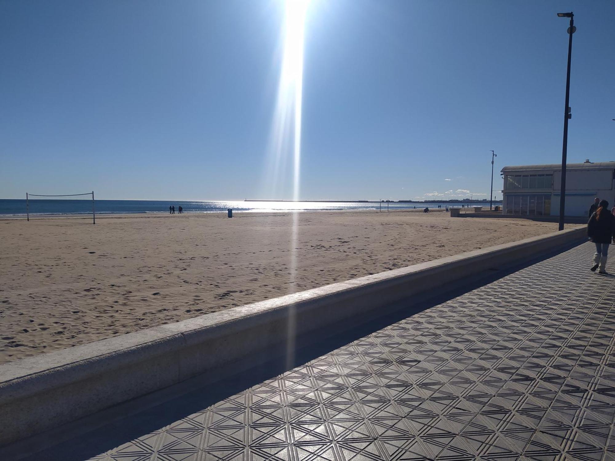 Habitacion En La Playa Valencie Exteriér fotografie