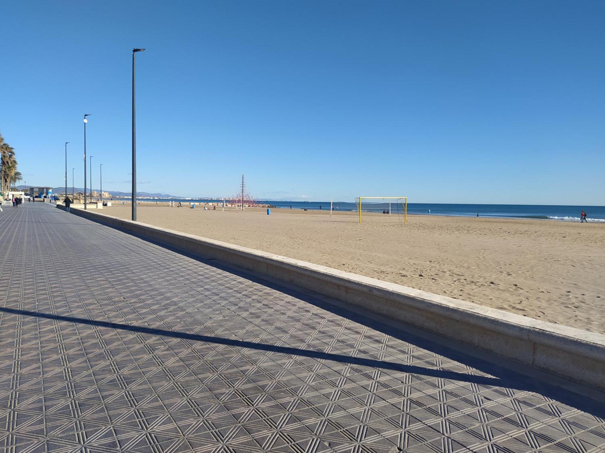 Habitacion En La Playa Valencie Exteriér fotografie